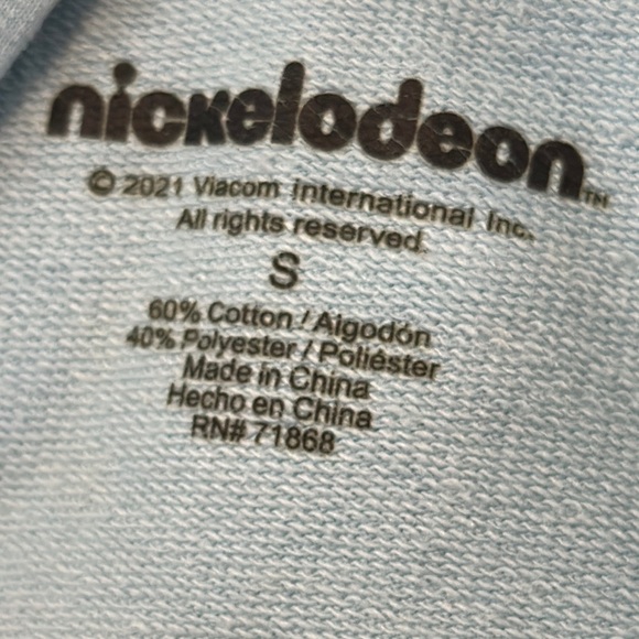 Nickelodeon Blue Hoodie with Cartoon Characters - Picture 2 of 7